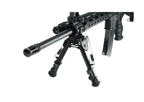 UTG Tactical OP Bipod, Pic/Swivel Mount, Panning, Folding/Telescoping Legs