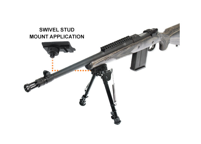 UTG Tactical OP Bipod, Quick-Detach Lever Mount