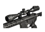UTG 4-16x40 AO Rifle Scope, EZ-TAP, Illuminated Mil-Dot Reticle, 1/4 MOA, 1&quot; Tube, See-Thru Weaver Rings