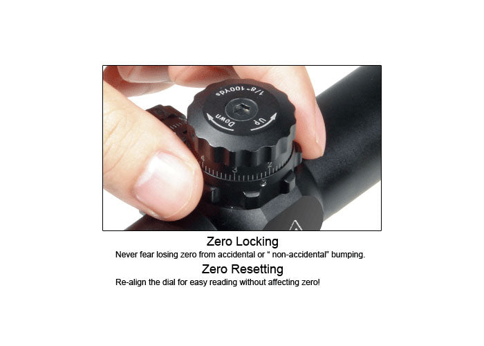 UTG 4-16x40 AO Rifle Scope, EZ-TAP, Illuminated Mil-Dot Reticle, 1/4 MOA, 1" Tube, See-Thru Weaver Rings