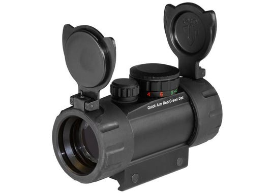 UTG 30mm Red/Green Dot Sight, Integral Picatinny Mounting Deck