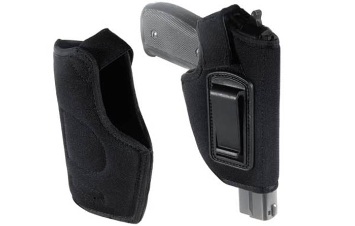 Concealed Belt Holster, Fits Compact & Subcompact Pistols, Black