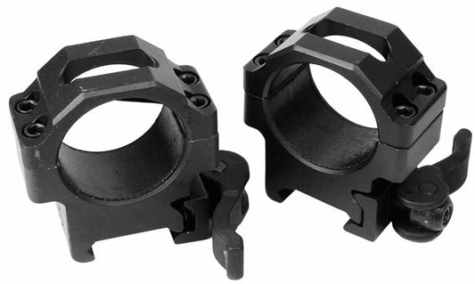 UTG 30mm Quick-Detach Max Strength Rings, Low, Weaver/Picatinny