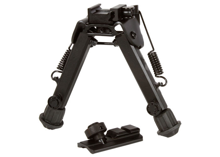 UTG Tactical Super Duty Full Metal Bipod, Quick Detach Lever Lock, Center Height: 6.0"- 8.5" Leg Length: 5.5"-8.0"